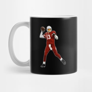 Kurt Warner #13 Throw A Pass Mug